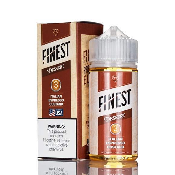 Finest E-Liquid - Desert Edition - Italian Espresso Custard - 100mL (DISCONTINUED)