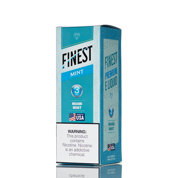 Vape Juice Miami Mint Finest E-Liquid - Miami Mint - 100mL Vape Juice Miami Mint Finest E-Liquid - Miami Mint - 100mL