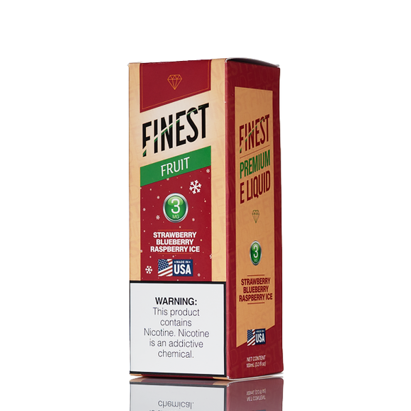 Finest E-Liquid - Fruit Edition - Strawberry Blueberry Raspberry Ice - 100mL (DISCONTINUED)