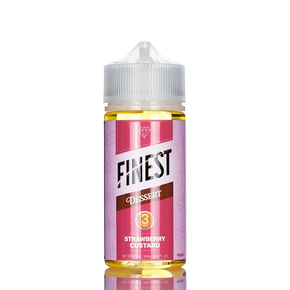Finest E-Liquid - Desert Edition - Strawberry Custard - 100mL