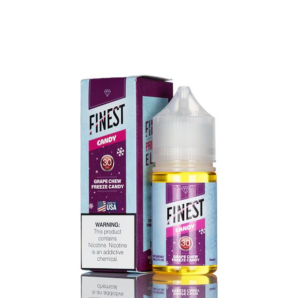 Finest Salt Nic - Candy Edition - Grape Chew Freeze Candy - 30mL