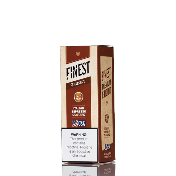 Finest Salt Nic - Desert Edition - Italian Espresso custard - 30mL (DISCONTINUED)