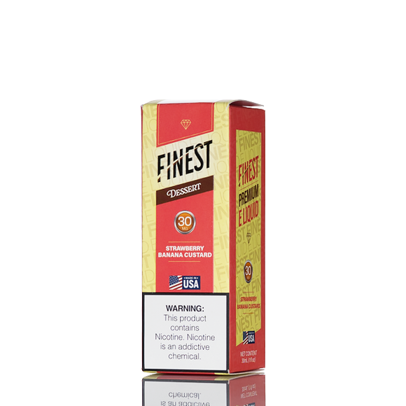 Finest Salt Nic - Desert Edition - Strawberry Banana Custard - 30mL
