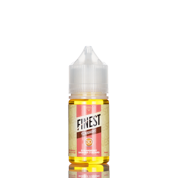 Finest Salt Nic - Desert Edition - Strawberry Banana Custard - 30mL