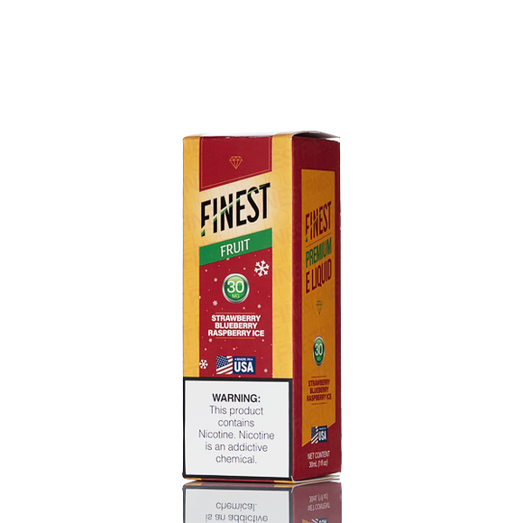 Finest Salt Nic - Fruit Edition - Strawberry Blueberry Raspberry Ice - 30mL
