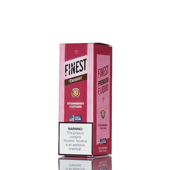 Finest Salt Nic - Desert Edition - Strawberry Custard - 30mL