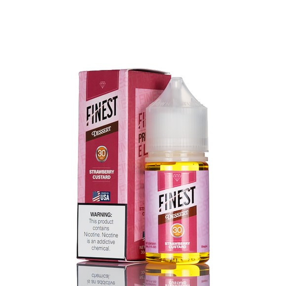 Finest Salt Nic - Desert Edition - Strawberry Custard - 30mL