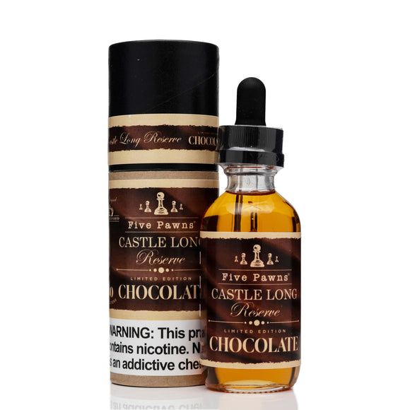 Five Pawns E-Liquid - Castle Long Reserve Chocolate Edition - 60mL