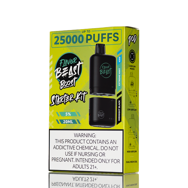 Flavor Beast Level X Boost Kit 25000 Puffs - 20mL