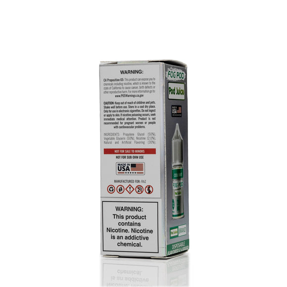 Pod Juice X Fog Pod Salt Nic - Cool Mint - 30mL