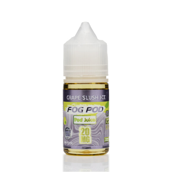 Pod Juice X Fog Pod Salt Nic - Grape Slush Ice - 30mL