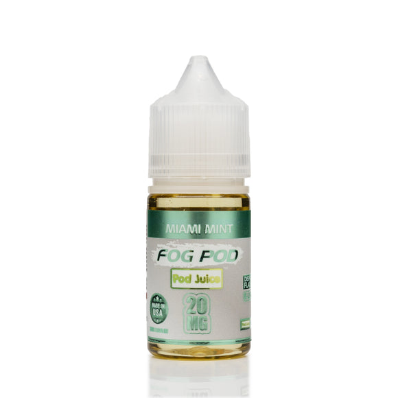 Pod Juice X Fog Pod Salt Nic - Miami Mint - 30mL