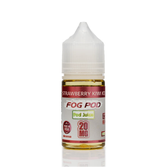 Pod Juice X Fog Pod Salt Nic - Strawberry Kiwi Ice - 30mL