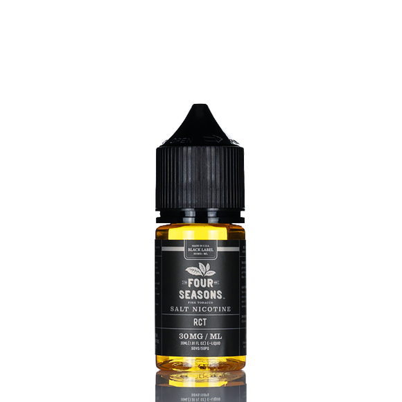 Four Seasons Salt Nicotine - Black Label - RCT - 30ml