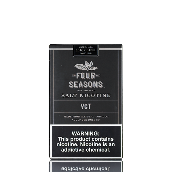 Four Seasons Salt Nicotine - Black Label - CVT - 30ml