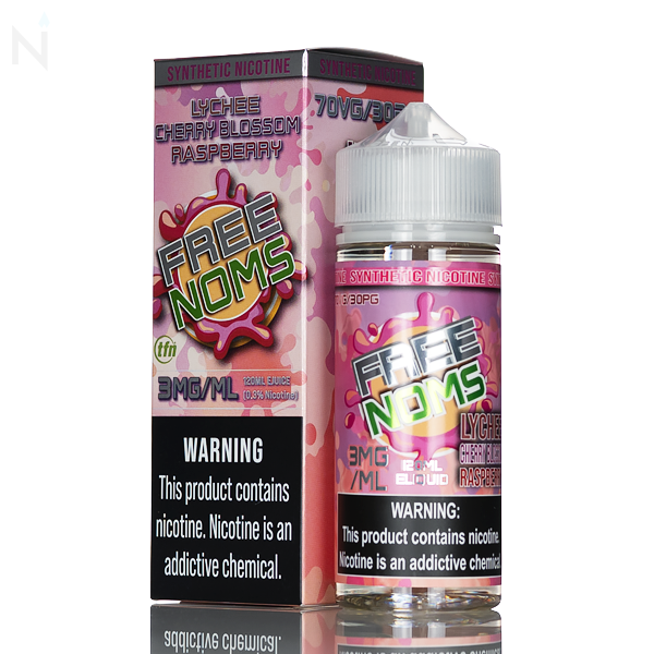 Freenoms - Lychee Cherry Blossom Raspberry - 120mL | Only $9.49 Freenoms - Lychee Cherry Blossom Raspberry - 120mL | Only $9.49