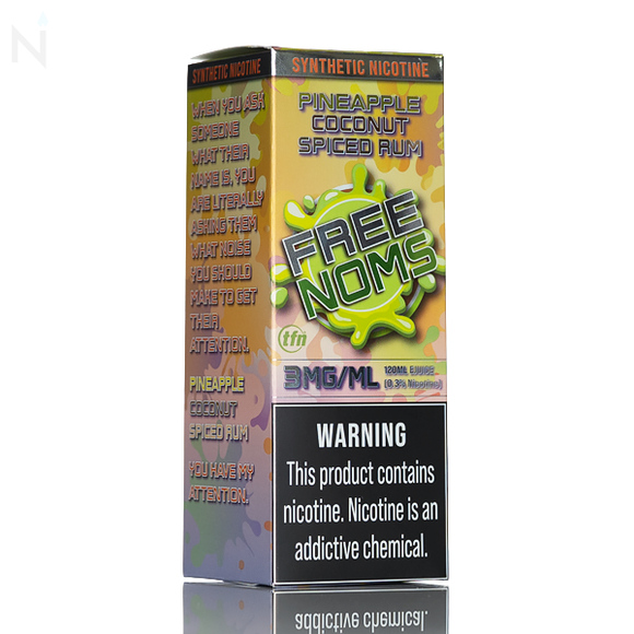 Freenoms - Pineapple Coconut Spiced Rum - 120mL