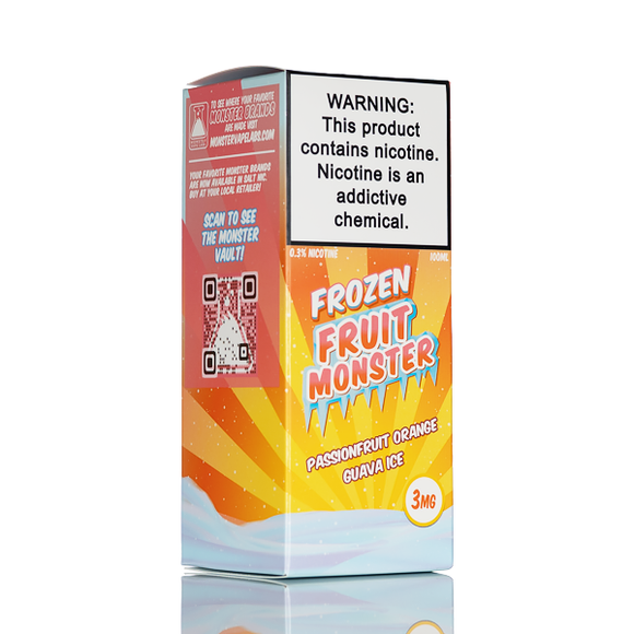 Frozen Fruit Monster - Passion Fruit Orange Guava Ice - 100mL