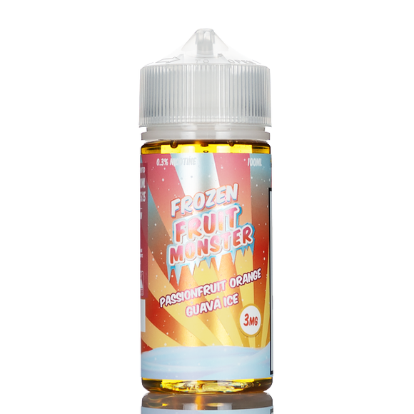 Frozen Fruit Monster - Passion Fruit Orange Guava Ice - 100mL