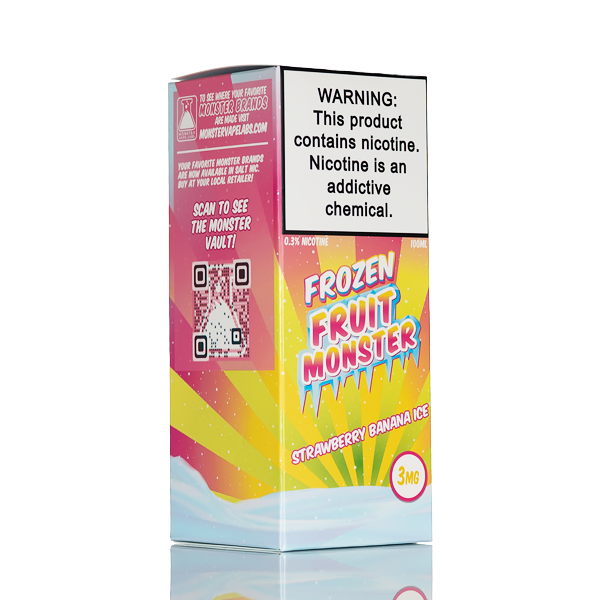 Frozen Fruit Monster - Strawberry Banana Ice | USA Made Vape Juice Frozen Fruit Monster - Strawberry Banana Ice | USA Made Vape Juice