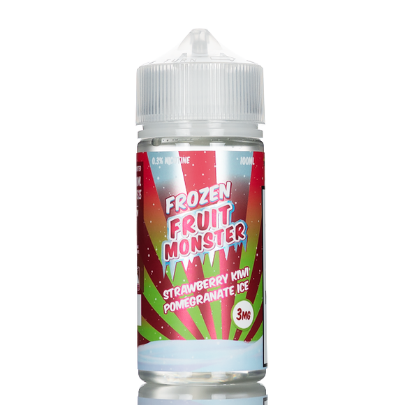 Frozen Fruit Monster - Strawberry Kiwi Pomegranate Ice - 100mL