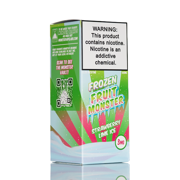 Frozen Fruit Monster - Strawberry Lime Ice - 100mL