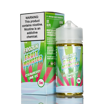 Frozen Fruit Monster - Strawberry Lime Ice - 100mL