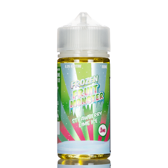 Frozen Fruit Monster - Strawberry Lime Ice - 100mL