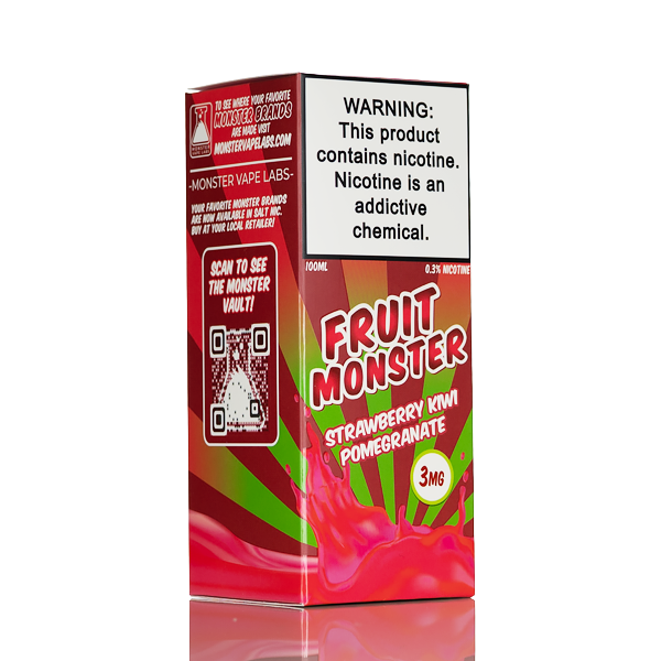 Fruit Monster - Strawberry Kiwi Pomegranate - 100mL