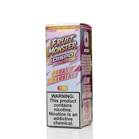 Fruit Monster Dispo Syn Nic Salt - Banana Strawberry - 30ml