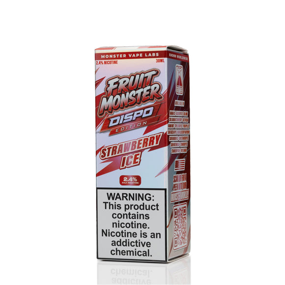 Fruit Monster Dispo Syn Nic Salt - Strawberry Ice - 30ml