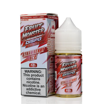 Fruit Monster Dispo Syn Nic Salt - Strawberry Ice - 30ml