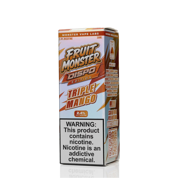 Fruit Monster Dispo Syn Nic Salt - Triple Mango - 30ml