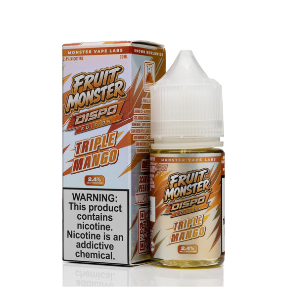 Fruit Monster Dispo Syn Nic Salt - Triple Mango - 30ml