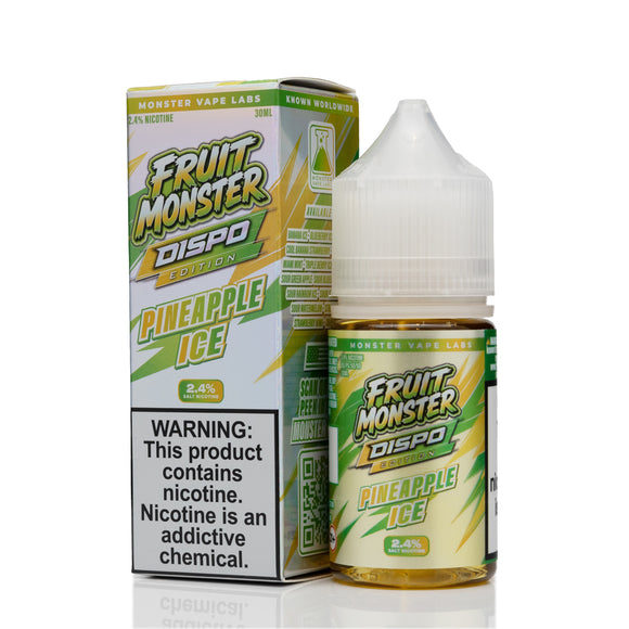 Fruit Monster Dispo Syn Nic Salt - Pineapple Ice - 30ml