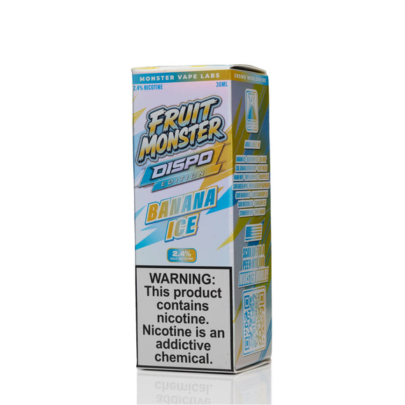 Fruit Monster Dispo Syn Nic Salt - Banana Ice - 30ml