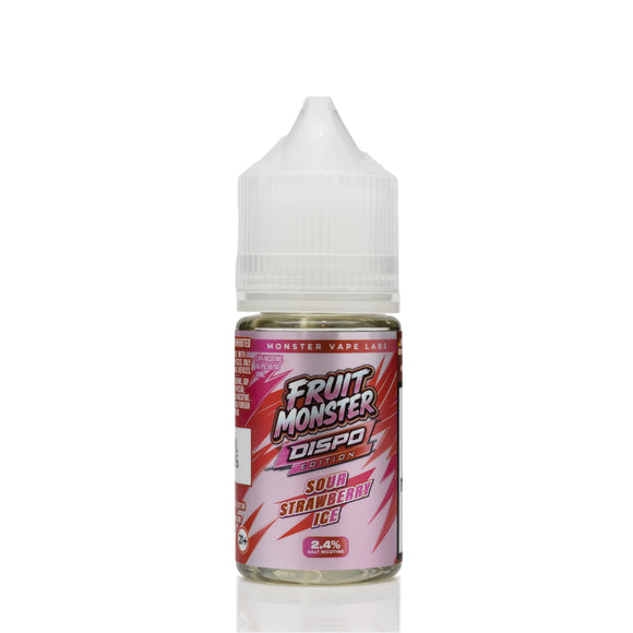 Fruit Monster Dispo Syn Nic Salt - Sour Strawberry Ice - 30ml