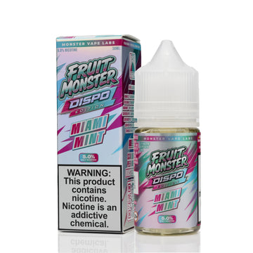 Fruit Monster Dispo Syn Nic Salt - Miami Mint - 30ml