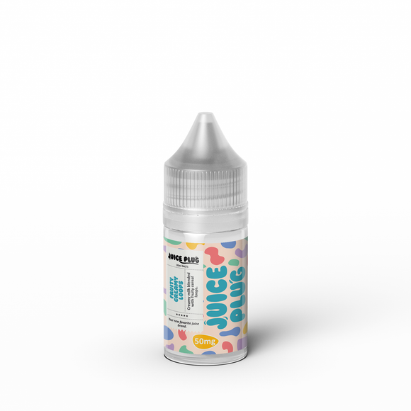 Juice Plug Salt Fruity Creamy Loops 30ml fruit cereal cream dessert salt nicotine e-liquid vape juice 50/50 25mg 50mg USA