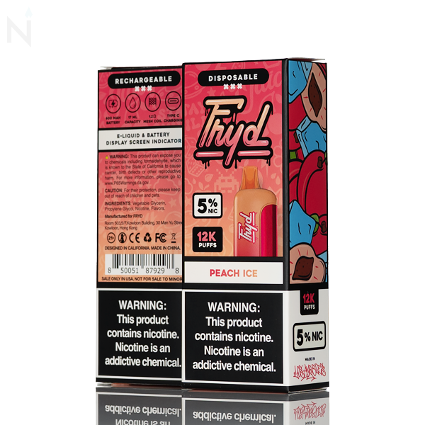 FRYK 12K 12000 Puffs Disposable Vape - 17mL | Only $8.99 FRYK 12K 12000 Puffs Disposable Vape - 17mL | Only $8.99