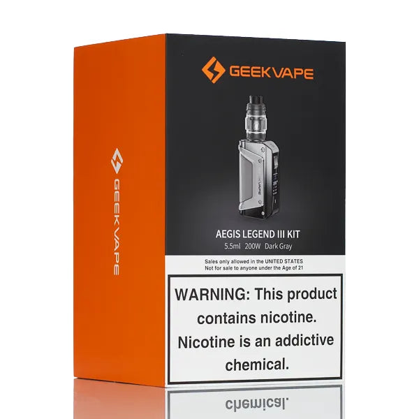 GeekVape Aegis Legend 3 200W Starter Kit | Dual 18650 Vape Mod GeekVape Aegis Legend 3 200W Starter Kit | Dual 18650 Vape Mod