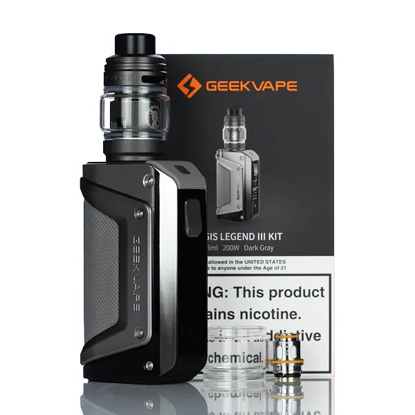 GeekVape Aegis Legend 3 200W Starter Kit | Dual 18650 Vape Mod GeekVape Aegis Legend 3 200W Starter Kit | Dual 18650 Vape Mod