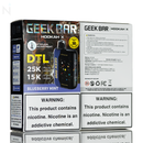 Geek Bar Hookah X 25K 25000 Puffs Disposable - 18mL-3