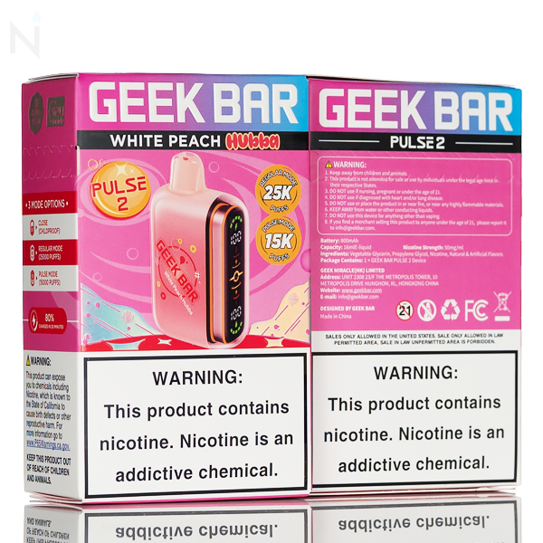 geek bar for sale Geek Bar Pulse 2 25K Puffs Disposable