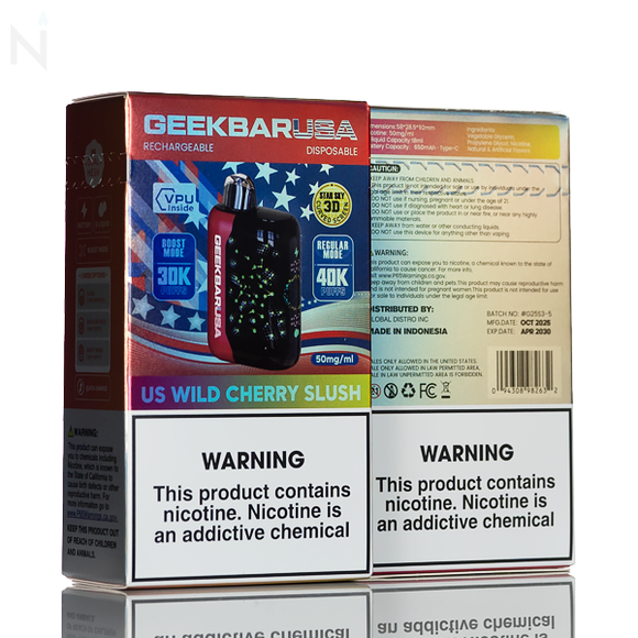 GeekBar USA 40K 40000 Puffs Disposable Vape - 18mL