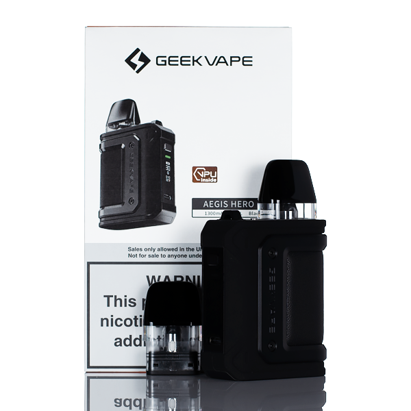 GeekVape Aegis Hero Q 30W Pod System | Open Pod Vape GeekVape Aegis Hero Q 30W Pod System | Open Pod Vape