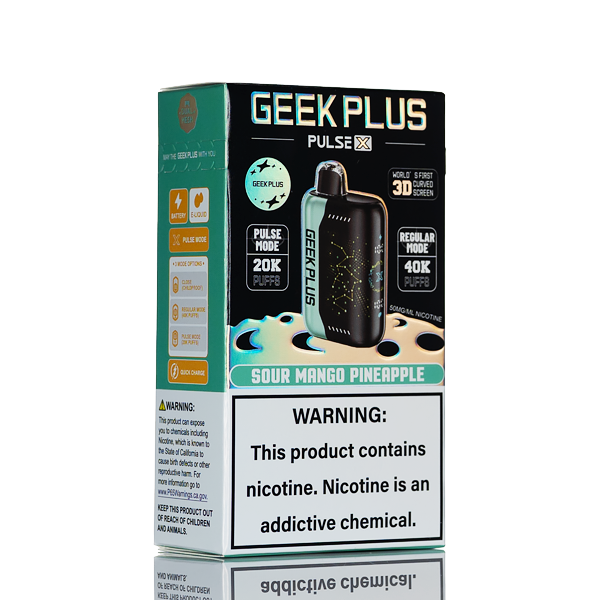 Geek Plus Pulse X 40K 40000 Puffs Disposable Vape - 18mL | Only $18.49