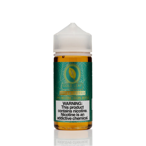 Gold Leaf E-Liquid - Green Cedar - 100mL