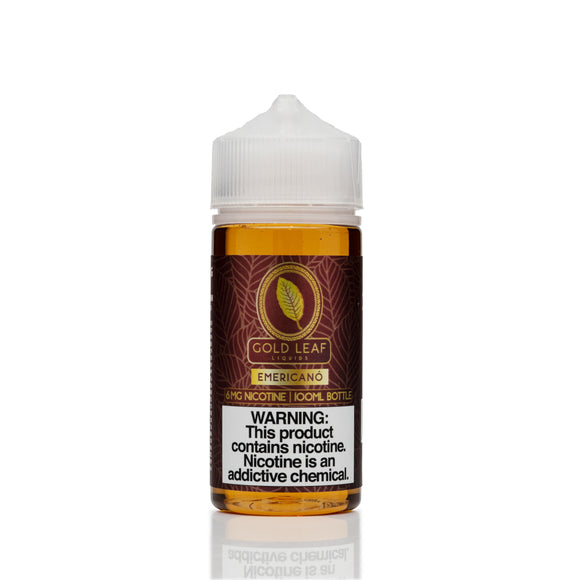 Gold Leaf E-Liquid - Emericano - 100mL