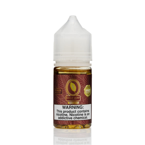 Gold Leaf Salt Nic E-Liquid - Emericano - 30mL